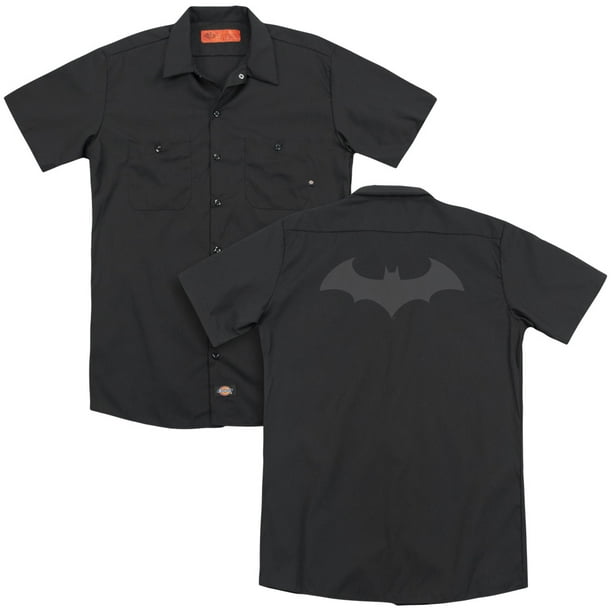Batman Hush Logo Adult Work Shirt 